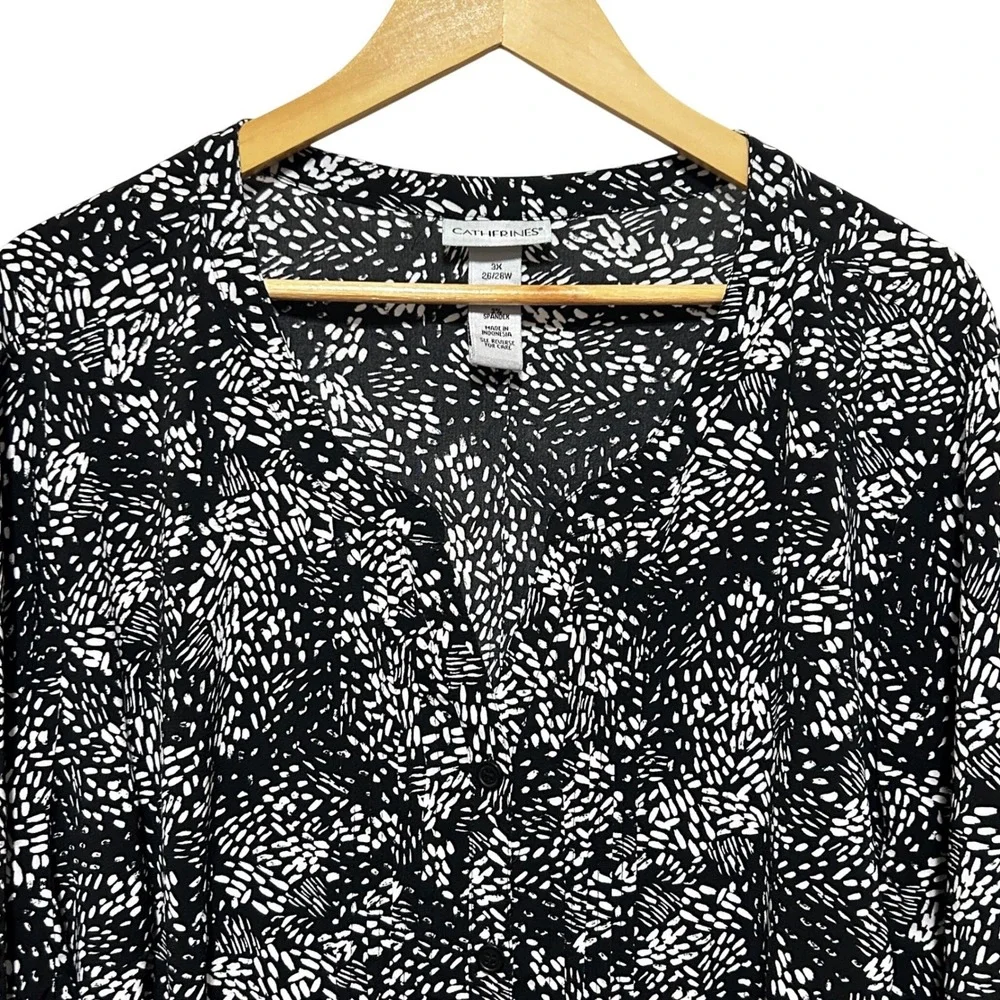 Catherines black white